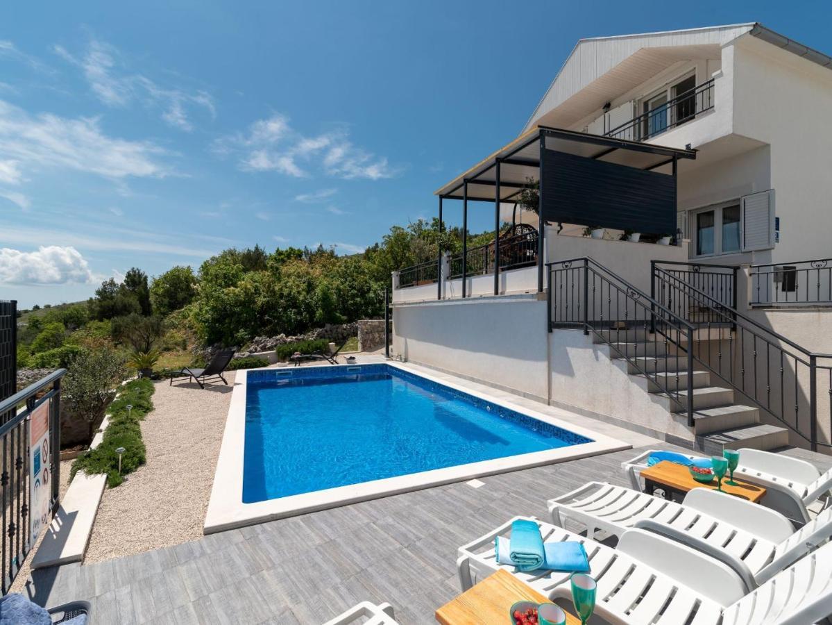 Scenic Sea View,Three Bedroom Villa With Pool Τρογκίρ Εξωτερικό φωτογραφία